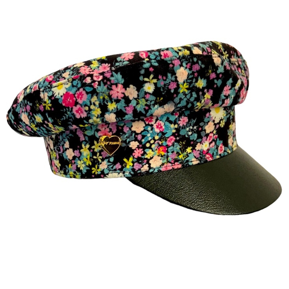 Betsey Johnson bakerboy cabbie cap
